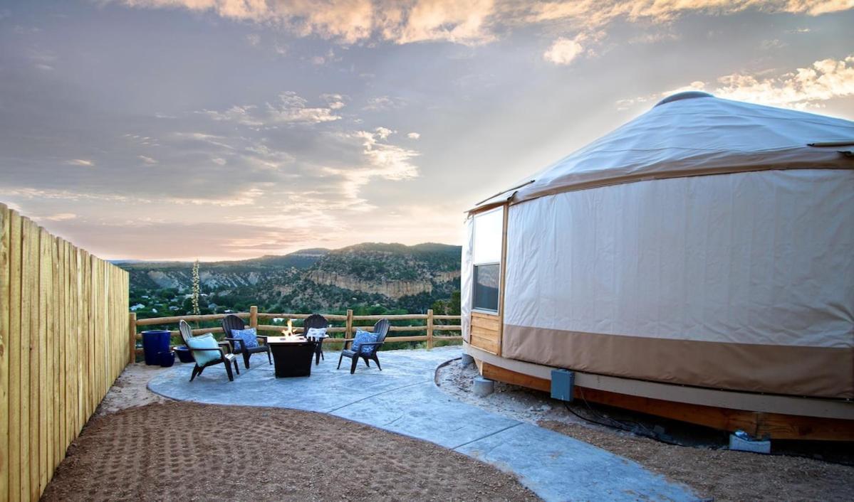 Villa Yurt Overlook #5 With Ac And Private Bath 2 Kings Orderville Exterior foto