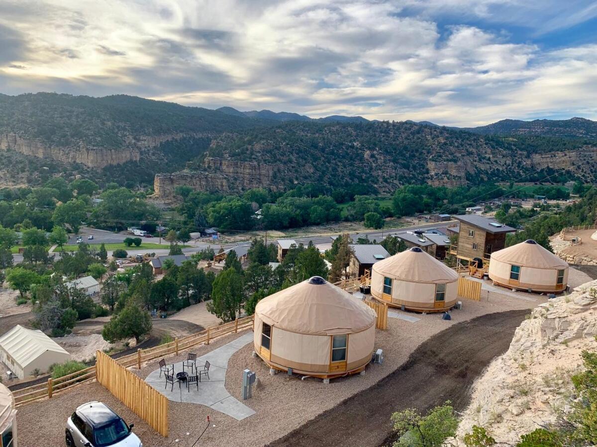 Villa Yurt Overlook #5 With Ac And Private Bath 2 Kings Orderville Exterior foto