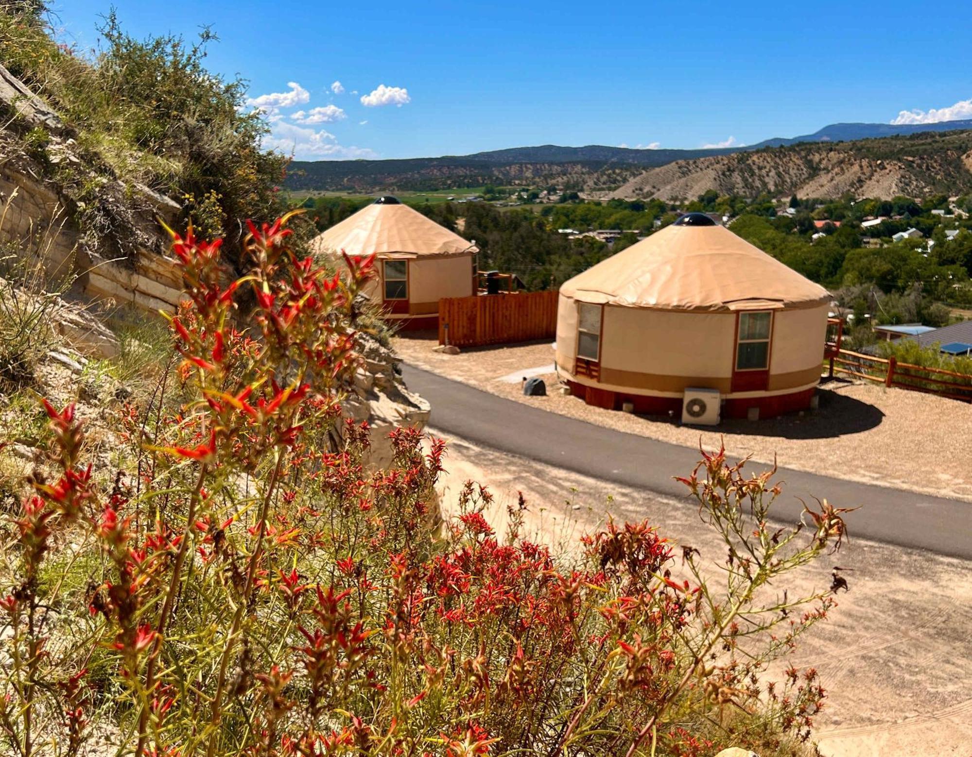 Villa Yurt Overlook #5 With Ac And Private Bath 2 Kings Orderville Exterior foto