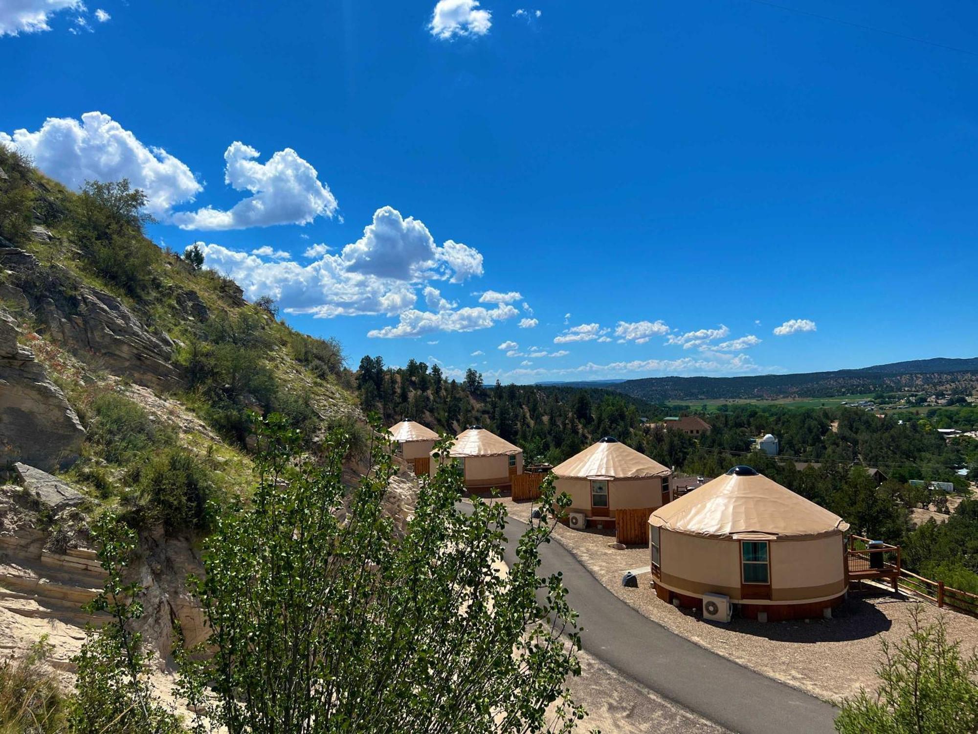 Villa Yurt Overlook #5 With Ac And Private Bath 2 Kings Orderville Exterior foto